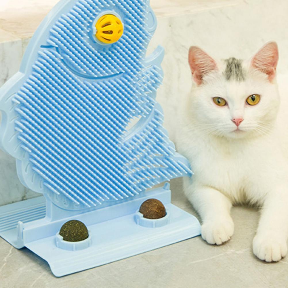 Cat Paw Board Tickle Tickler Cat Mint Ball Bell Pet Supplies Cat Cat Toys Cat Self Congratulation