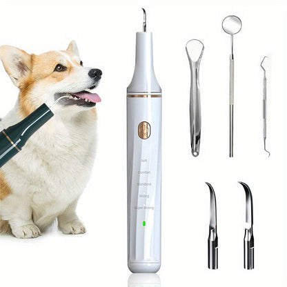 Ultrasonic Pet Teeth Cleaning And Cleaning Device