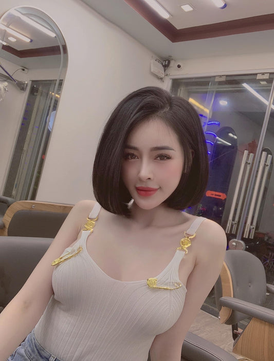 Confident Woman with a Short Bob - Leah Evans
